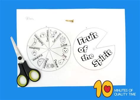 Fruit of the Spirit Craft – 10 Minutes of Quality Time