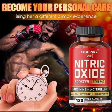 Nitric Oxide Booster Blend 1500mg/30/60/120 capsules | Wish