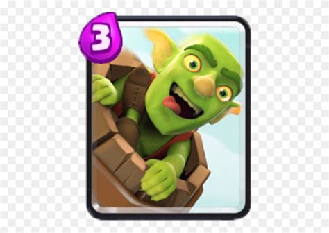 Goblin Barrel Clash Royale Cards Goblin, Toy HD PNG Download - FlyClipart