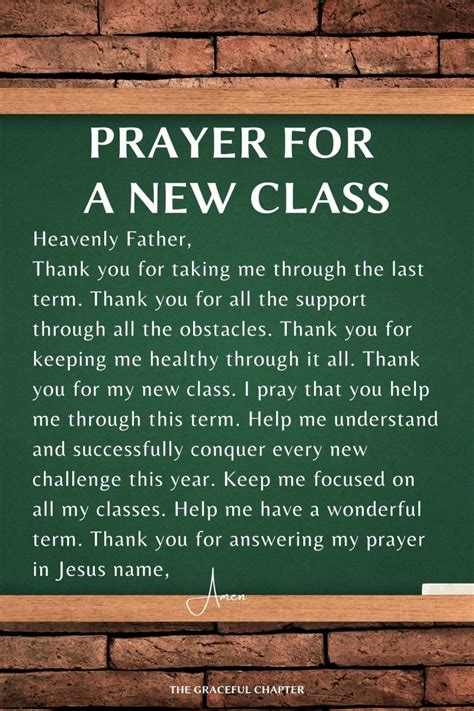 18 Encouraging Prayers For School - The Graceful Chapter