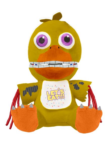 Withered Chica Plush by artisticbo1 on DeviantArt