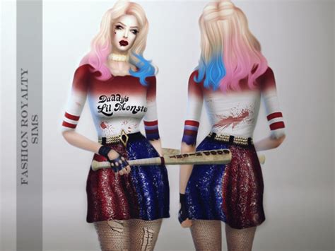 Harley Quinn Makeup Sims 4 - Mugeek Vidalondon