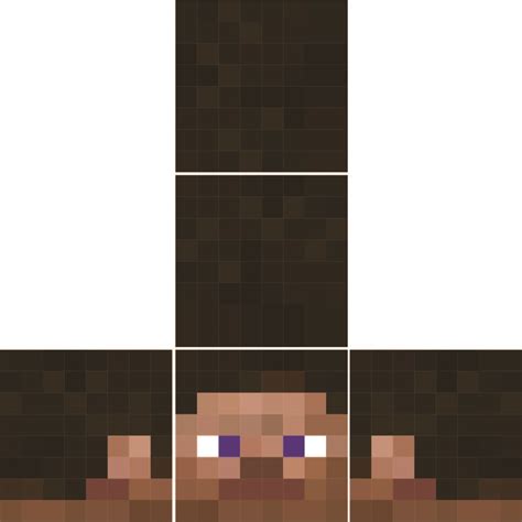 Minecraft Steve Head Template Printable