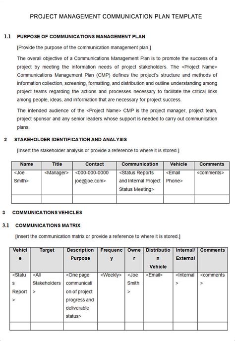 Project Management Proposal Template – PARAHYENA