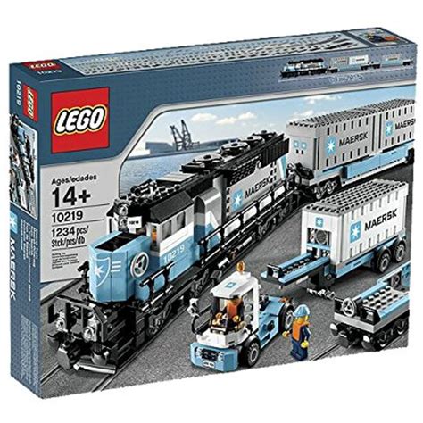 LEGO Creator Maersk Train 10219 (Discontinued by manufacturer) | Lego ...