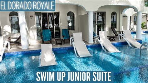 SWIM UP JUNIOR SUITE ROOM TOUR | El Dorado Royale | Riviera Maya ...