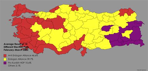 2023 Turkish General Election Map Simulation : r/MapPorn