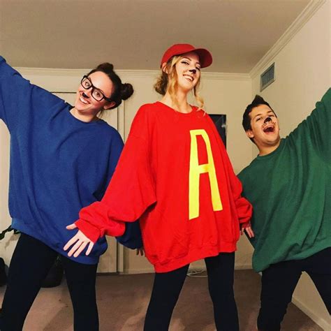 Alvin and the Chipmunks bestproductscom Cute Group Halloween Costumes ...