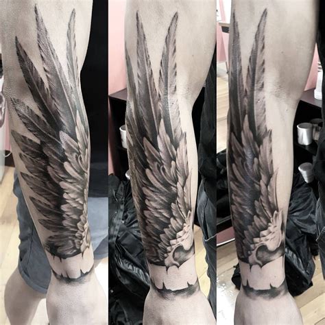 Wing action today Trendy Tattoos, Black Tattoos, New Tattoos, Body Art ...