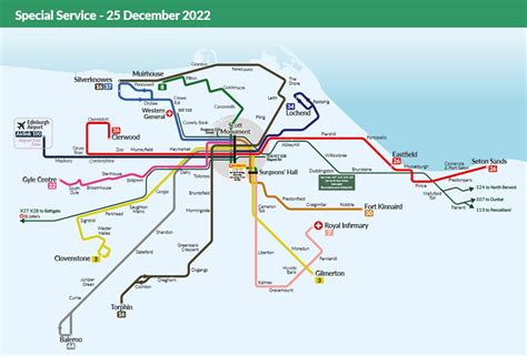 Festive Timetables for Edinburgh and the Lothians - Lothian Buses