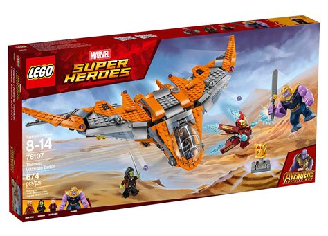 LEGO Marvel Comics Thanos: Ultimate Battle 76107 - GeekAlerts