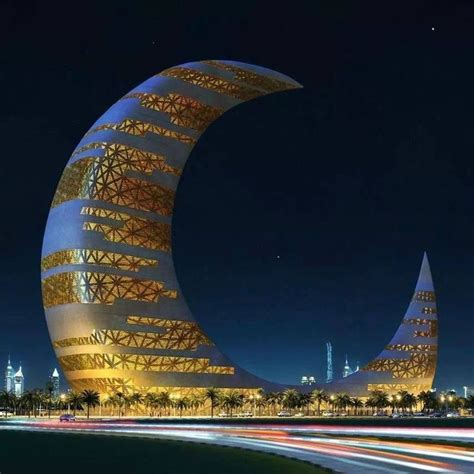 Dubai's Moon Tower | Amazing buildings, Dubai, Amazing architecture