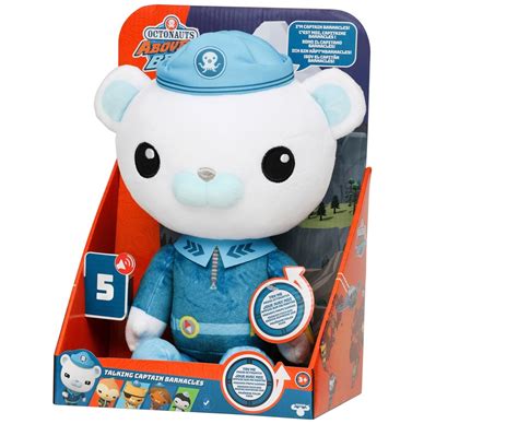 Octonauts Above & Beyond Sound Effects Plush Captain Barnacles Toy