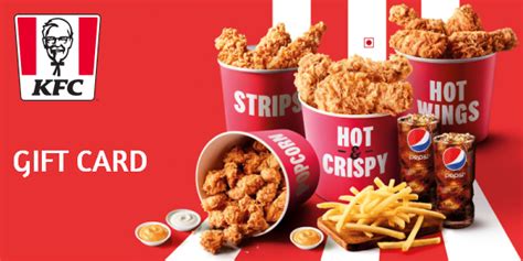 Upto 50% Off - Buy KFC E Gift Vouchers & Gift Cards