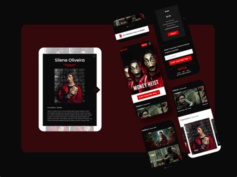 Netflix Money Heist by Sabrina Shim on Dribbble