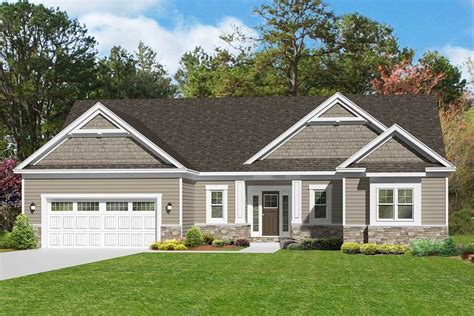 Plan 790029GLV: 3-Bedroom One-Story Open Concept Home Plan ...