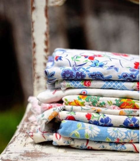 Bulk Cloth Napkins, Set of 10, Vintage Floral Inspired Cotton Fabrics ...