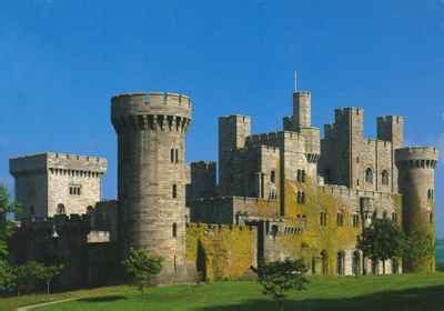 Penrhyn Castle Port Penrhyn Bangor Caernarfonshire Gwynedd Wales Welsh