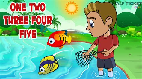 One Two Three Four Five | Nursery Rhymes And Kids Songs With Lyrics ...