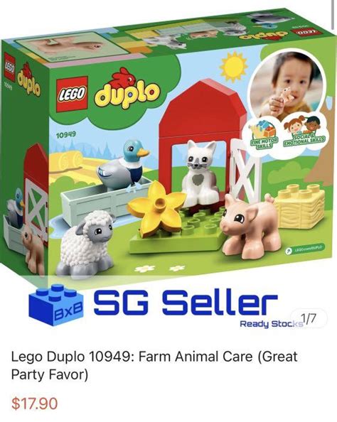 Lego Duplo Farm Animals, Babies & Kids, Infant Playtime on Carousell