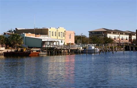 Pensacola Historic Downtown District Stock Image - Image of district ...