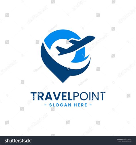 Air Travel Agency Logo Clipart