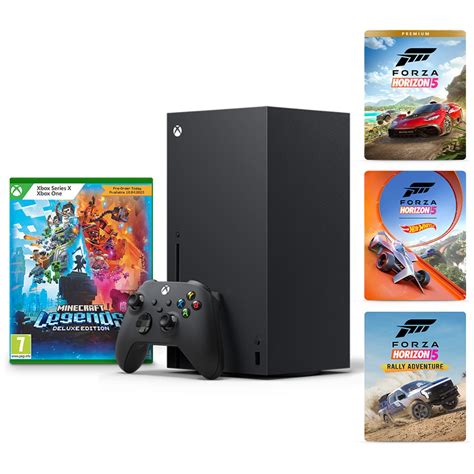 Xbox Series X Forza Horizon 5 Bundle & Minecraft Legends Deluxe ...