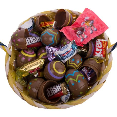 Bulk Brand Chocolate Filled Plastic Easter Hunt Eggs, Chocolate ...