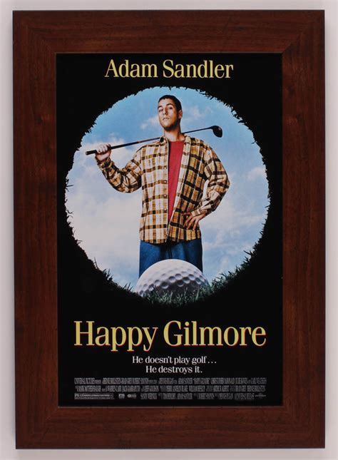 "Happy Gilmore" 14.5x20.5 Custom Framed Movie Poster Display | Pristine ...