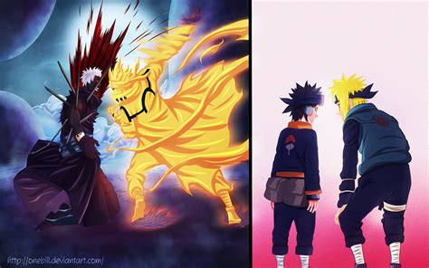 Naruto 637 :Obito vs Minato by OneBill on DeviantArt