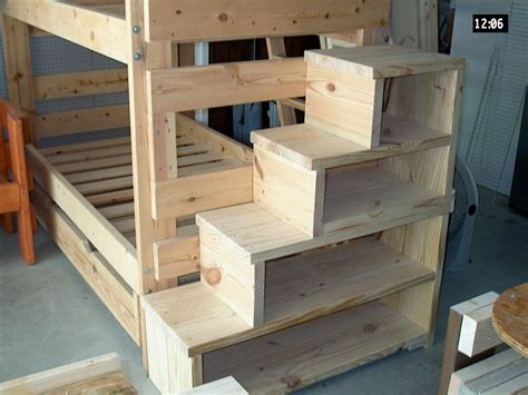 Build Your Own Loft Bed With Stairs - Image to u