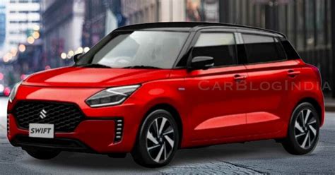 2023 Maruti Swift Illustrated Based On Latest Spy Media » Car Blog India