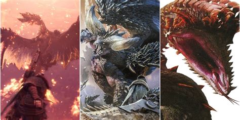 10 Best Elder Dragons In The Monster Hunter Series