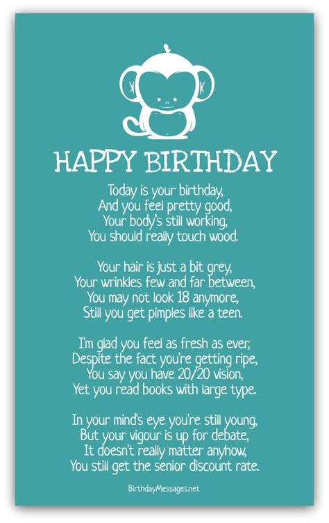 Funny Birthday Poems to Give Birthday Gals or Guys the Giggles