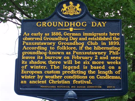 Groundhog Day | GROUNDHOG DAY As early as 1886, German immig… | Flickr