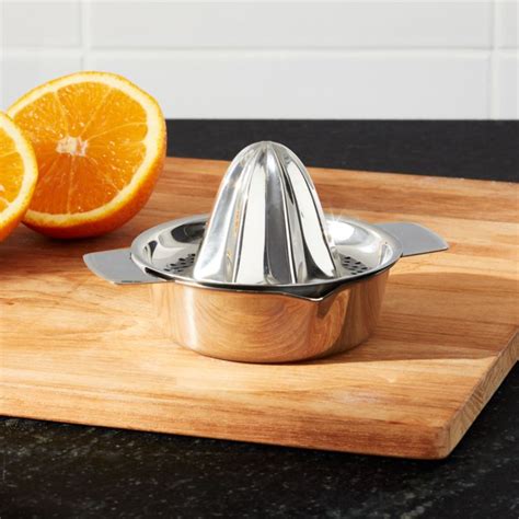 Stainless Steel Citrus Juicer + Reviews | Crate & Barrel