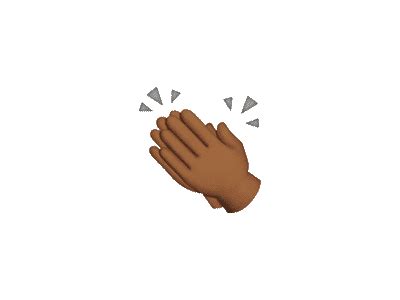 Inclusive animated clapping emoji for Slack by Peter Lewis on Dribbble