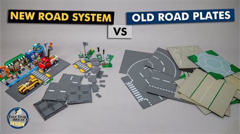 LEGO City road plates vs the new road system with 60304 & 60306 - YouTube