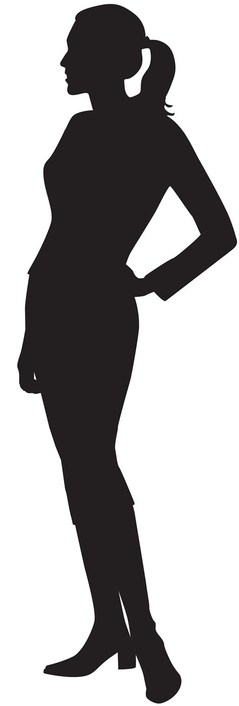 Silhouette Clip art - Female Silhouette Clip Art PNG Image png download ...