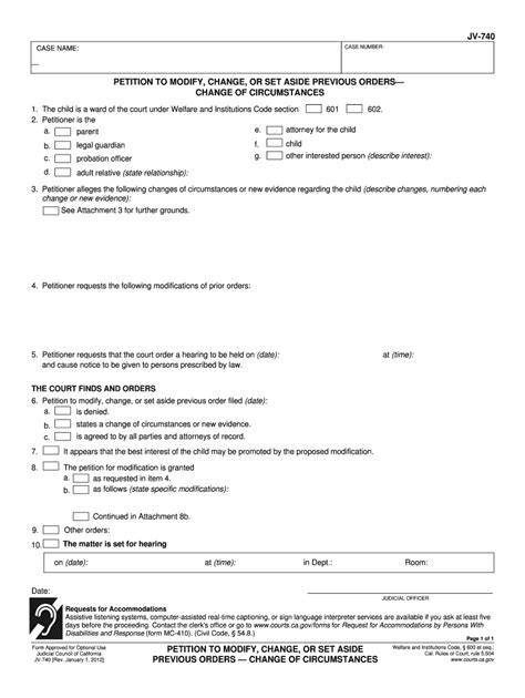 Free Fillable Judicial Council Forms - Printable Forms Free Online