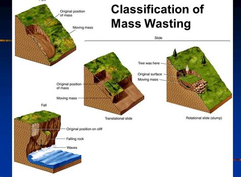 Identify 4 Processes Of Mass Movement