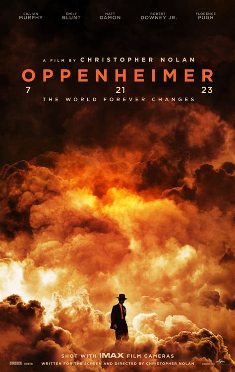 Exactly a Year from Release, Christopher Nolan's Oppenheimer Gets a First Poster