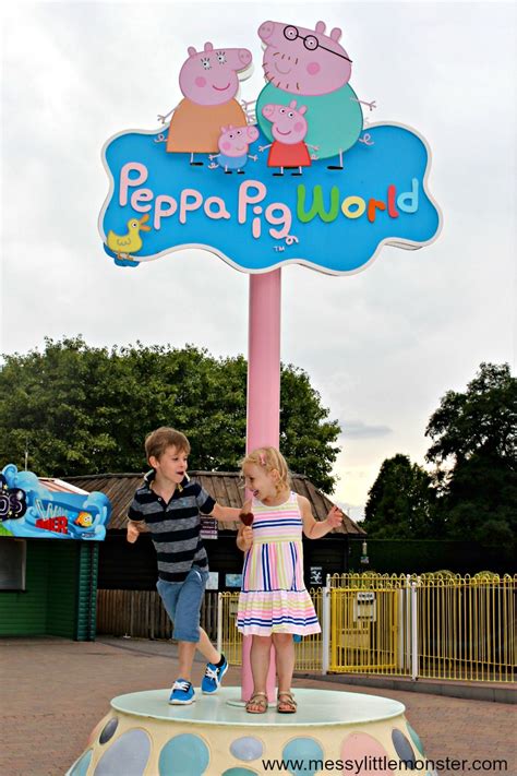 Peppa Pig World Review - Paultons Park Family Theme Park, UK - Messy ...