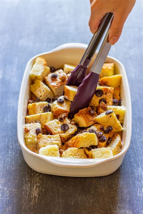 Brioche Bread Pudding Recipe - Happy Foods Tube