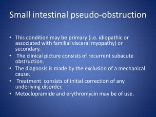 Paralytic ileus