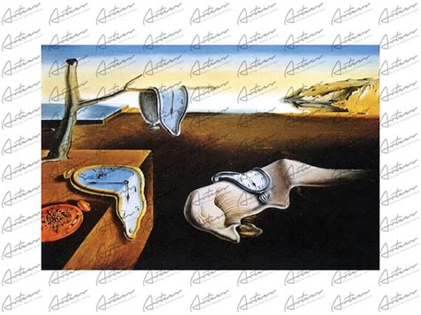 Salvador Dali the Persistence of Memory Background Download - Etsy