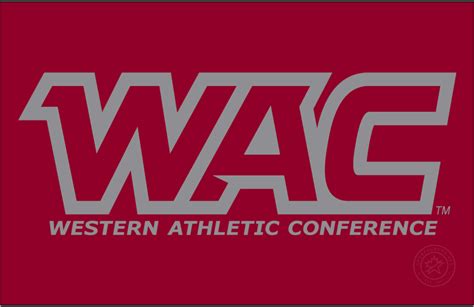 Western Athletic Conference Logo - Primary Dark Logo - NCAA Conferences ...