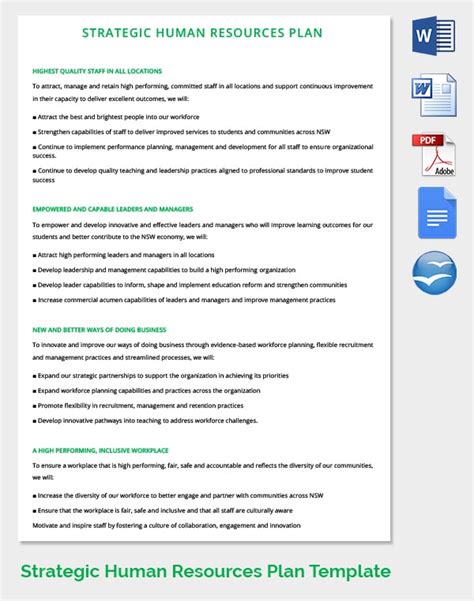 32+ HR Strategy Templates - Free Sample, Example, Format | Free ...