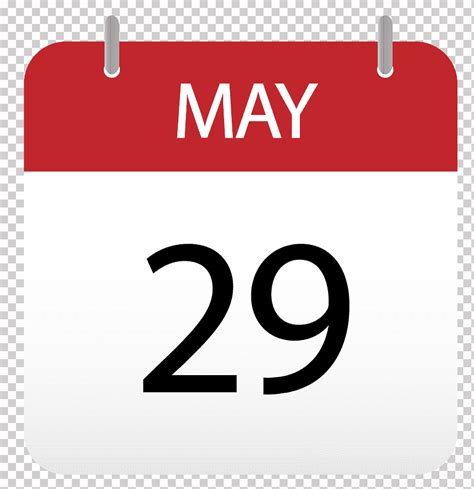 May 29 Public holiday Symbol, date, miscellaneous, text, calendar png ...