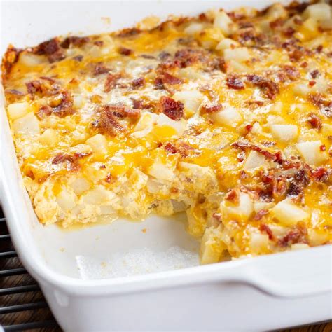 Bacon Potato Casserole - Cleverly Simple